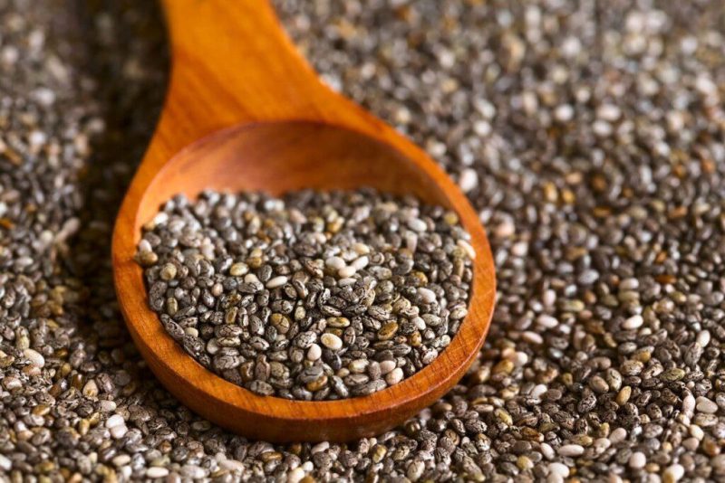 Supermaisto produktai: chia sėklos