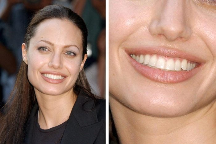 Angelina. Ką lūpų forma sako apie jus? Natūraliai putlios lūpos