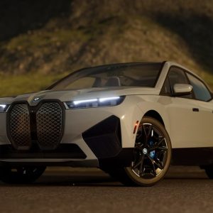 BMW iX elektromobilis. Nuotraukos šaltinis bmwusa.com
