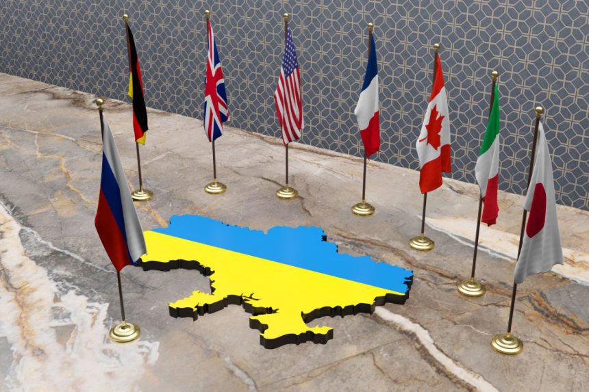 G7 susitarė dėl ilgalaikės paramos Ukrainai, bet nesutarė dėl spaudimo Rusijai