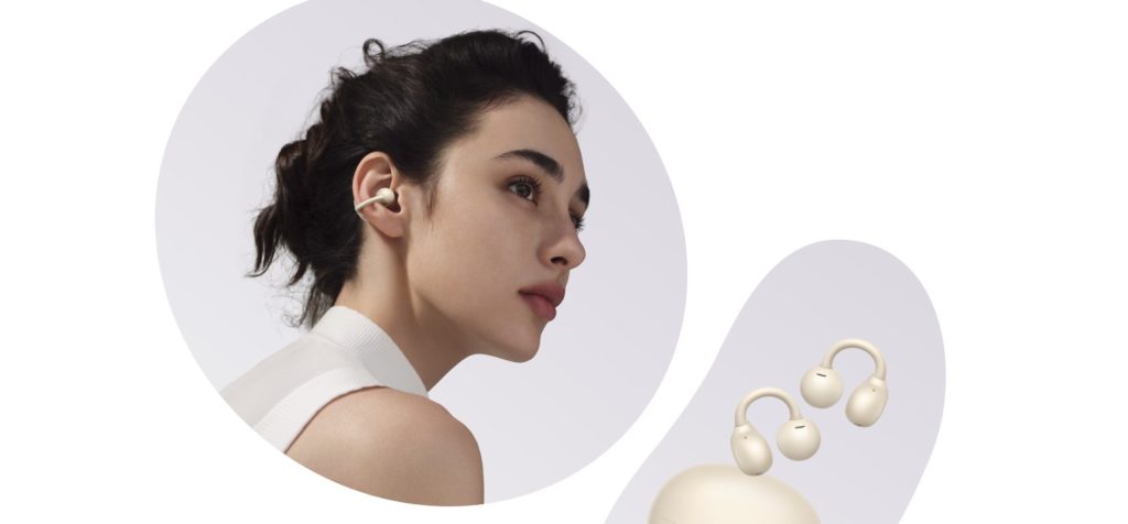 Huawei FreeClip colour. Atviras ausinių dizainas. Nuotraukos šaltinis: huawei.com