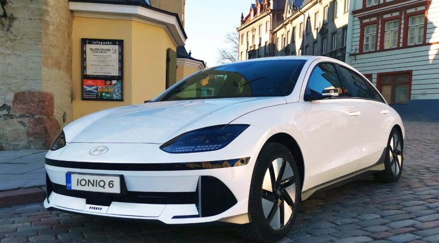 Hyundai Ioniq 6 elektromobilis. Nuotrauka: hyundai.lt