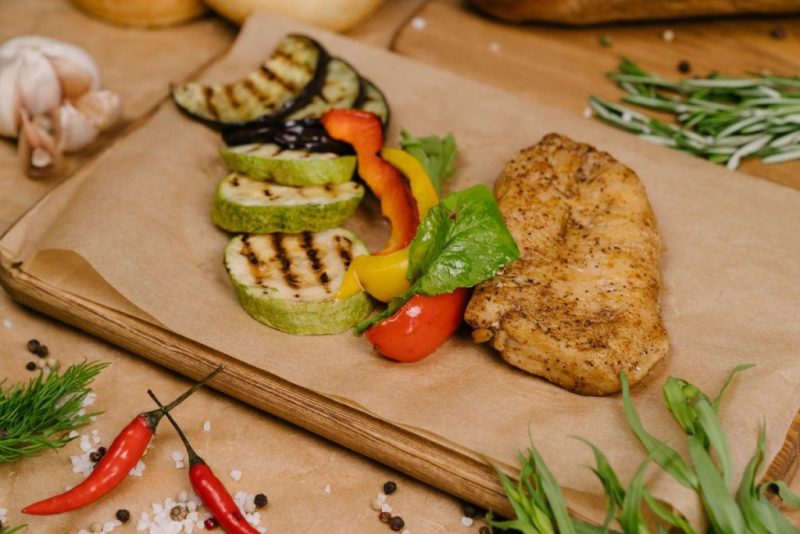 Kamado receptai. Grilyje ruoštos daržovės garnyrui