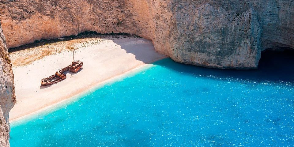 Kelionės į Graikiją. Navagio