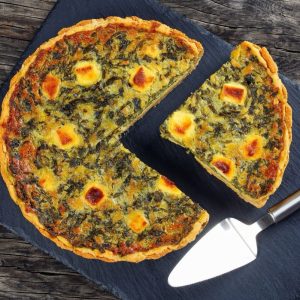 Moliūgų tarta su svogūnais - kai nesinori mėsos