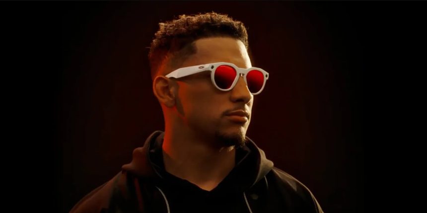 Oakley Meta HSTN išmanieji akiniai. Pristatė išmaniuosius akinius. Nuotraukos šaltinis: theverge.com