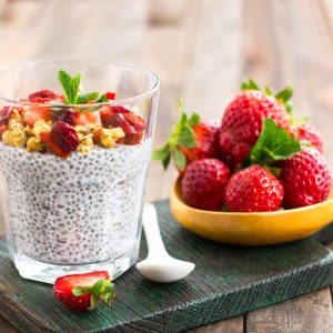 Chia pudingas: sveiki ir baltymų kupini pusryčiai