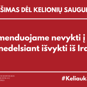 Keliauk saugiai. Kelionių rekomendacijos. Urm.lt