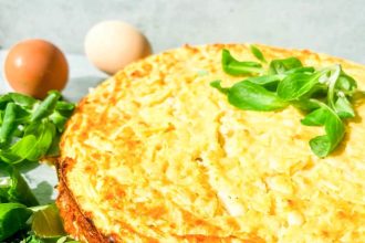 Pikantiškas varškės ir cukinijų apkepas