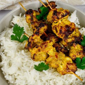 Vištienos iešmeliai jogurto marinate karšto oro gruzdintuvėje