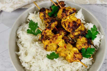 Vištienos iešmeliai jogurto marinate karšto oro gruzdintuvėje
