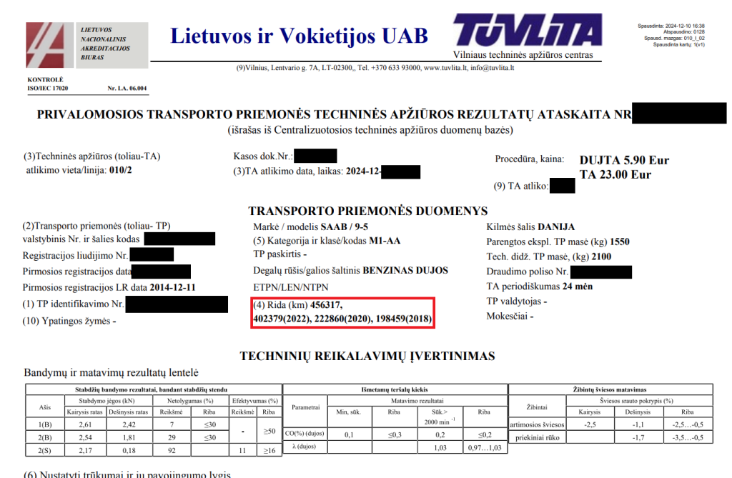 Kaip išvengti rūpesčių, susidūrus su automobilio ridos klastotojais? Ridos inforacija