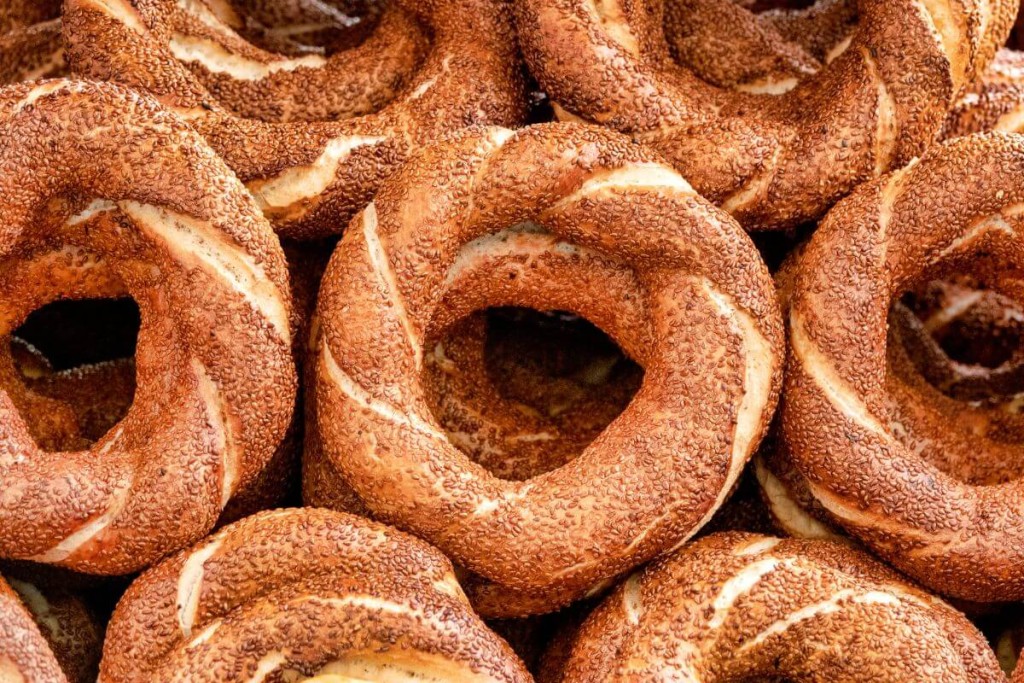 Kelionės į Turkiją. Simit patiekalas