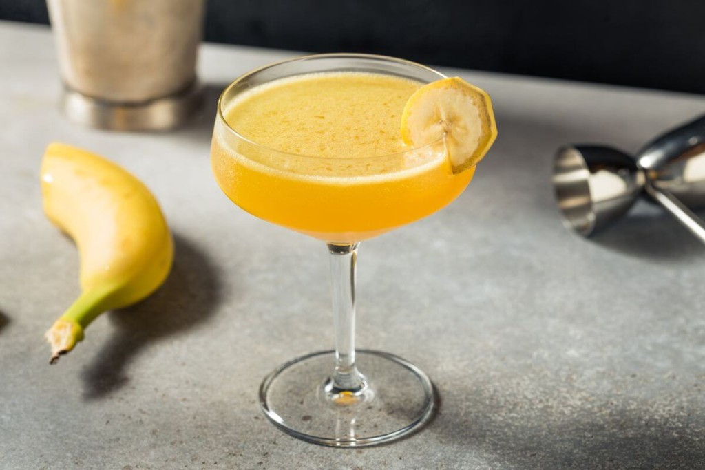 Kokteiliai su romu bananinis daiquiri