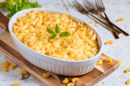 Makaronai su moliūgais ir sūriu
