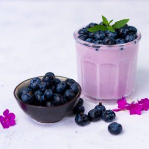 Mėlynių glotnutis su netikėtu ingredientu