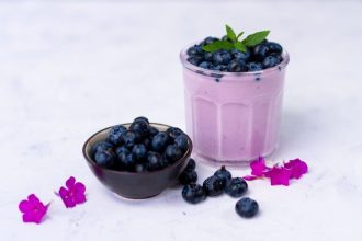 Mėlynių glotnutis su netikėtu ingredientu