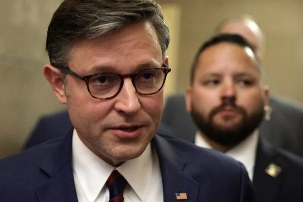 Mike Johnson. JAV sankcijos Rusijai. Nuotraukos šaltinis: nypost.com