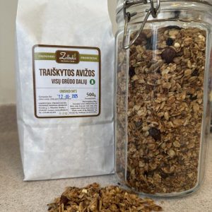 Naminė granola pagal Neringą. Receptas.