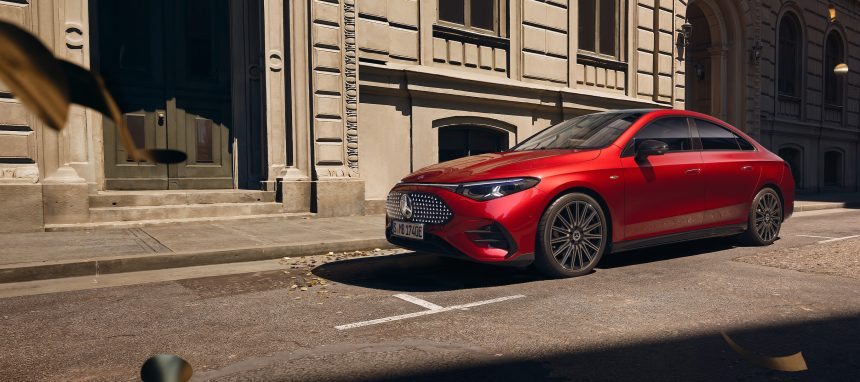 Naujasis „Mercedes CLA“ elektromobilis keičia žaidimo taisykles. Nuotraukos šaltinis: mercedes-benz.co.uk