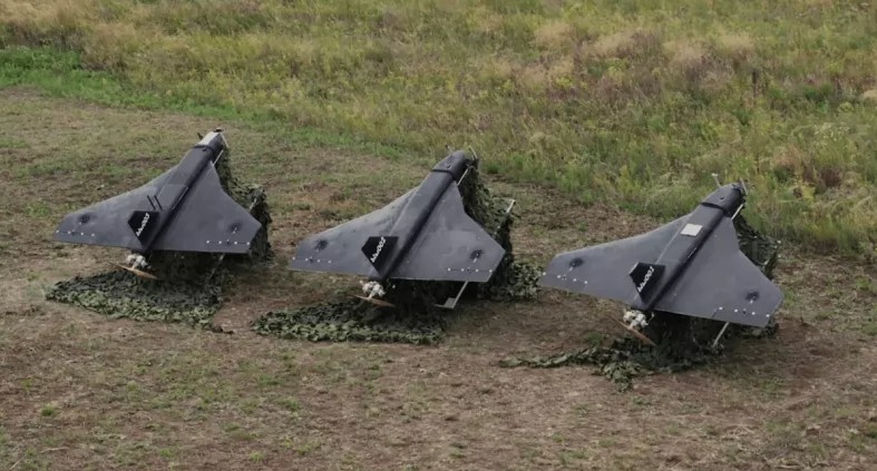 Rusijos dronas Gerbera. Pranešta apie iš Baltarusijos įskridusį bepilotį orlaivį. Nuotraukos šaltinis: newsweek.com