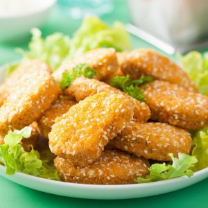 Veganiški tofu ir bulvių kepsneliai