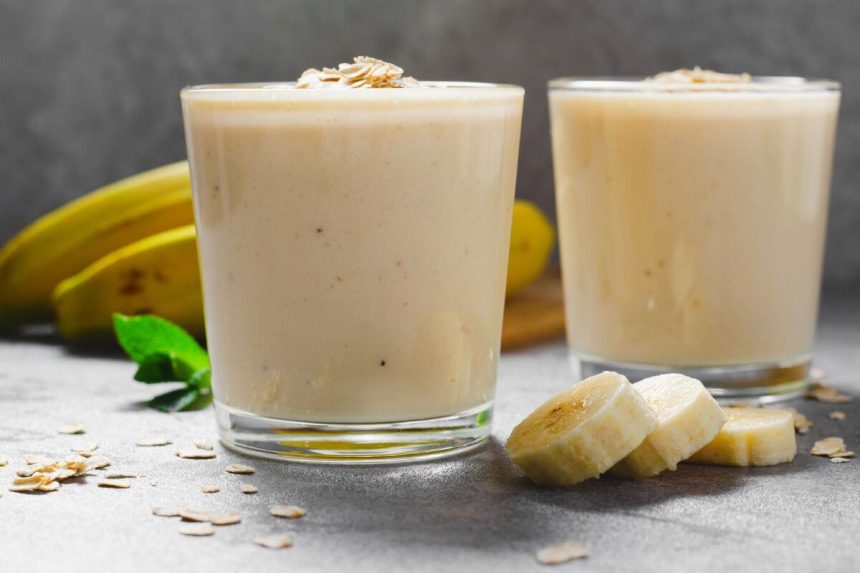 Bananų ir tirpios kavos desertas - receptas be cukraus