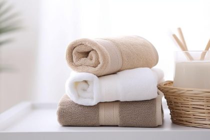 Kaip išlaikyti rankšluosčius minkštus ir spalvingus