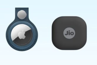 AirTags JioTag go sekimo irenginiai. Indianexpress.com