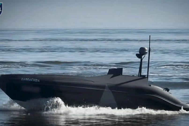 „Barakuda“: naujas Ukrainos ginklas, kuris medžioja okupantus vandenyse. Nuotraukos šaltinis: united24media.com.