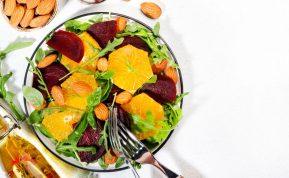 Burokėlių salotos su apelsinais