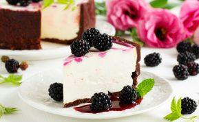 Gervuogių sūrio pyragas