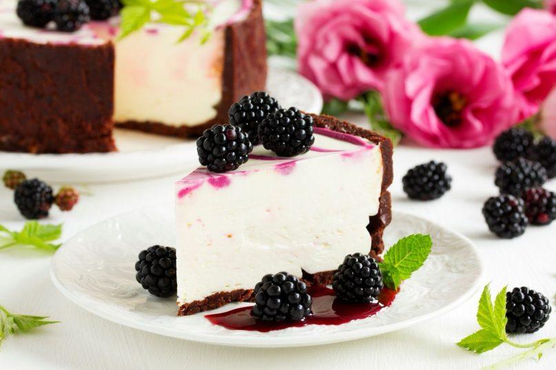 Gervuogių sūrio pyragas