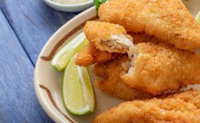 Gruzdinta žuvis alaus tešloje