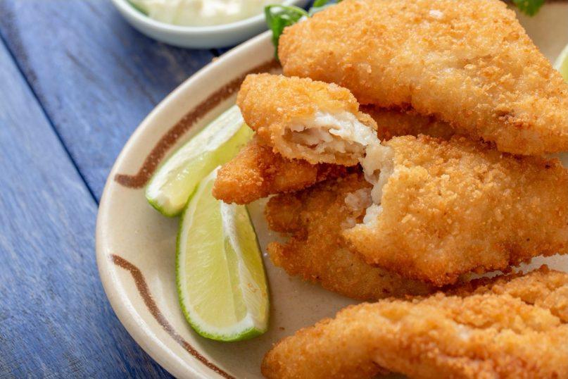 Gruzdinta žuvis alaus tešloje