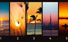 Išsirinkite saulėlydį, ką pasirinkimas sako apie jus?