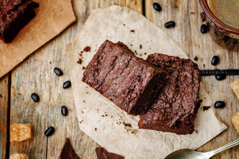 Juodųjų pupelių šokoladainis