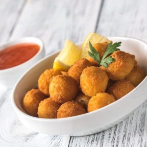 Krevečių kroketai