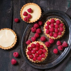 Mini aviečių tartaletės – tobulos prie arbatos puodelio