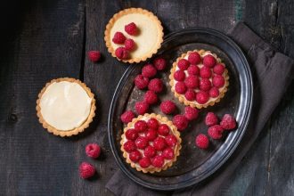 Mini aviečių tartaletės – tobulos prie arbatos puodelio