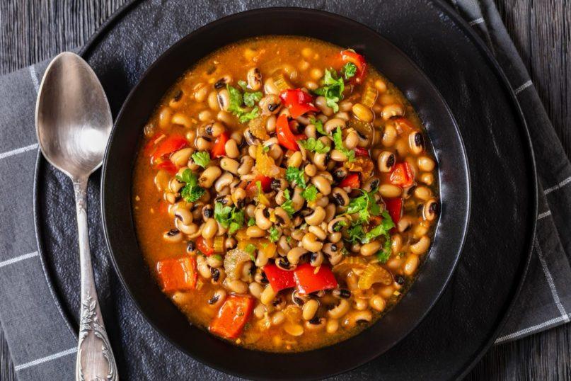 Pupelių troškinys be mėsos