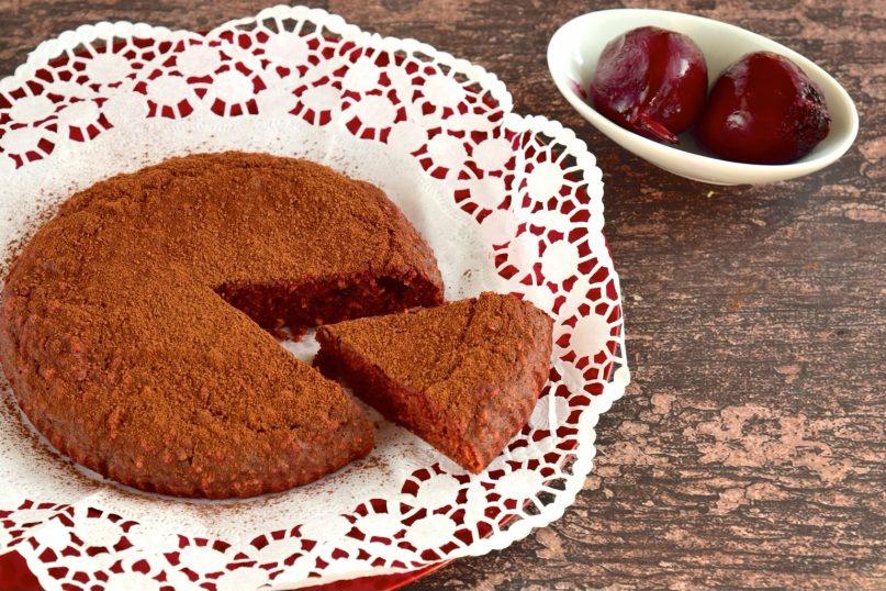 Šokoladinis burokėlių pyragas