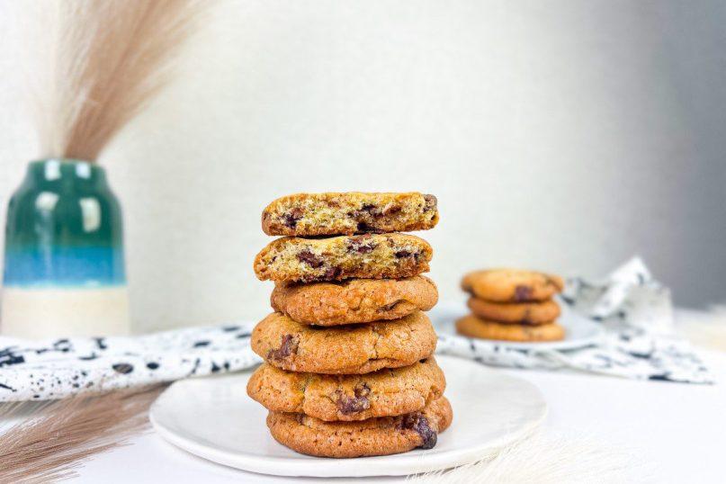 Sausainiai su šokolado gabaliukais, kaip Subway restorane