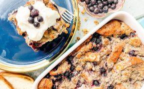 Duonos pudingo pyragas