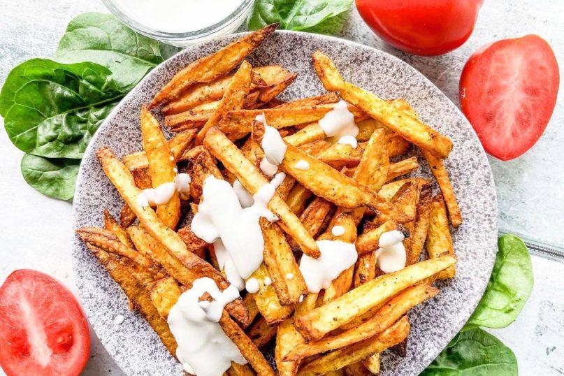 Tobulos naminės bulvytės fri