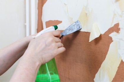 Kaip saugiai ir lengvai pašalinti senus tapetus: žingsnis po žingsnio