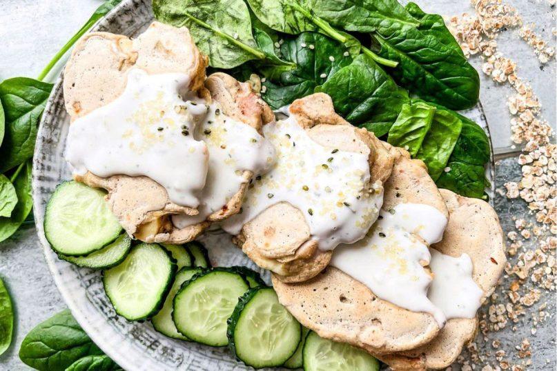 Kalakutienos blyneliai su sūriu