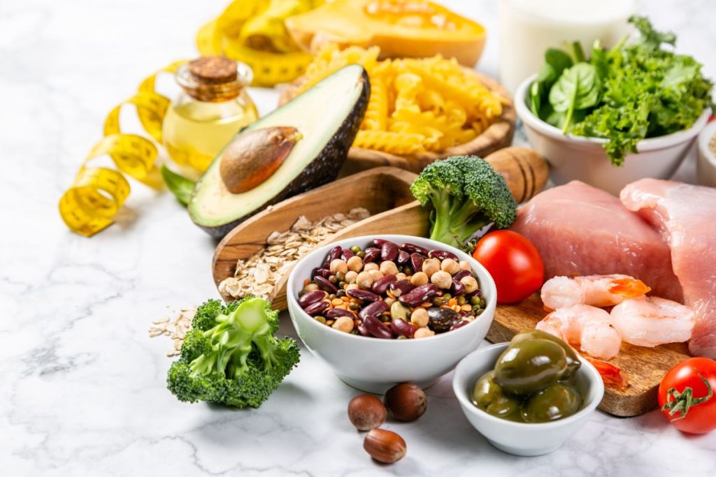 Kas sudaro Viduržemio jūros dietą?