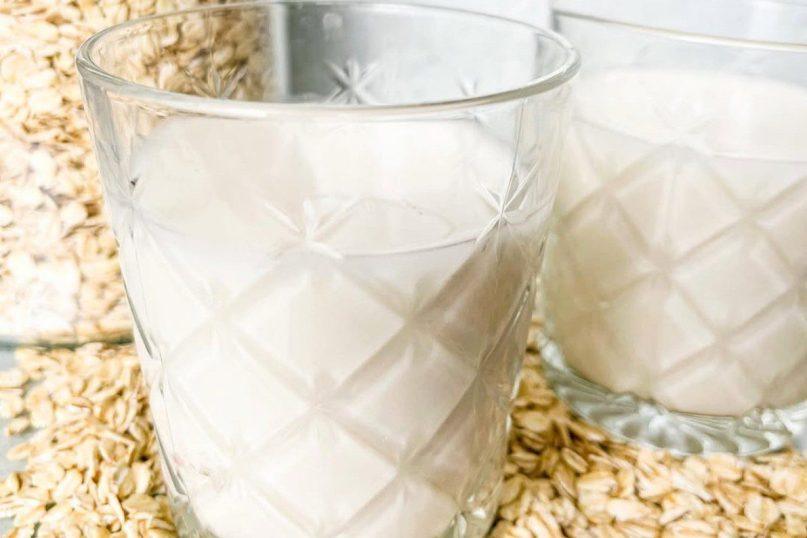 Naminis avižų pienas