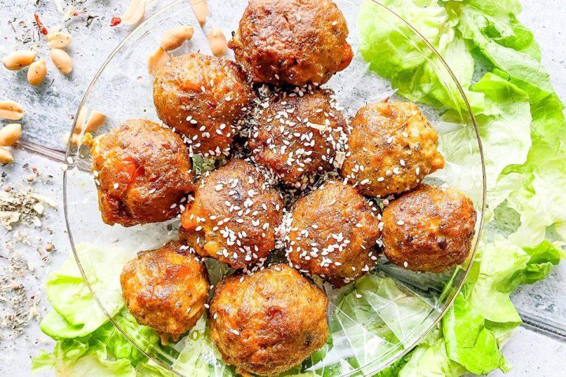 Šamo kukuliai karšto oro gruzdintuvėje